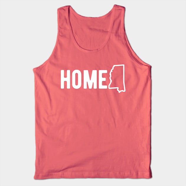 Mississippi HOME Tank Top by blueduckstuff